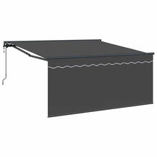 Inklapbaar Zonnescherm Antraciet Grijs 350 x 250 cm