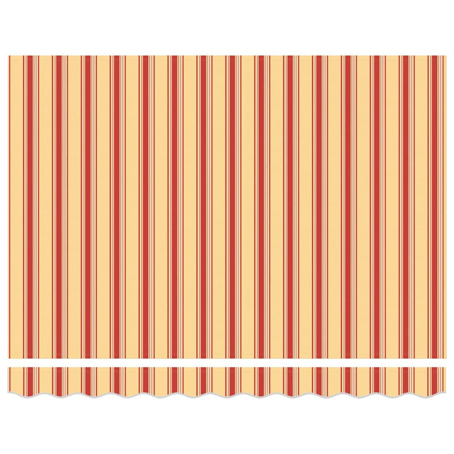 Markies Geel En Oranje 3,5 X 2,5 M Polyester En Metaal Geel En Oranje