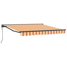 Inklapbaar Zonnescherm Geel en Oranje 350x250 cm