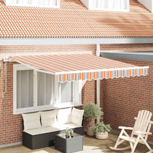 Inklapbaar Zonnescherm Multikleur 350 x 250 cm Stof