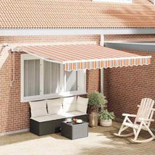 Inklapbaar Zonnescherm Multikleur 350 x 250 cm Stof en Metaal