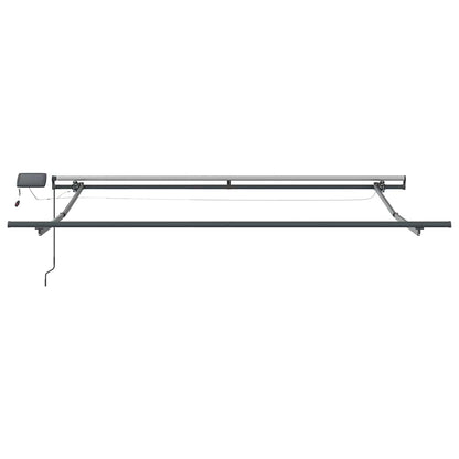 Inklapbaar Zonnescherm Beige 350 x 250 cm Stof