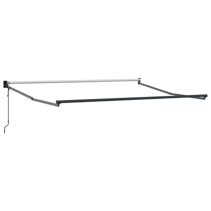 Uitschuifbare luifel Lichtgrijs 350 x 250 cm