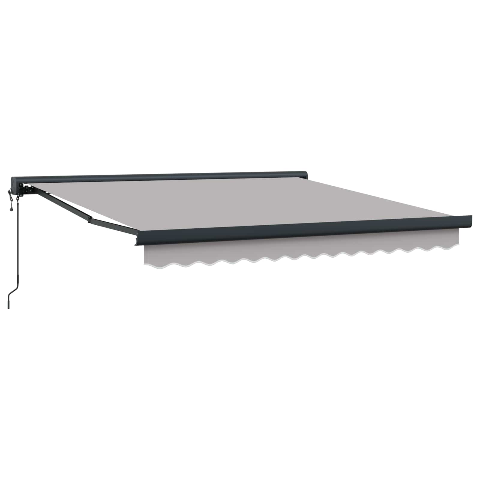 Markies Lichtgrijs 350 x 250 x 165 cm Polyester en Aluminium