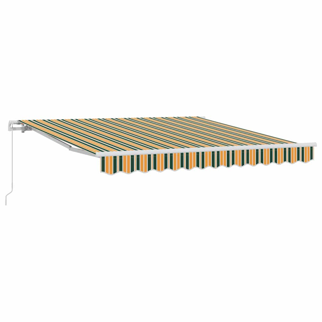 Inklapbaar Zonnescherm Multikleur 350 X 250 Cm Rood (Anthraciet Frame)