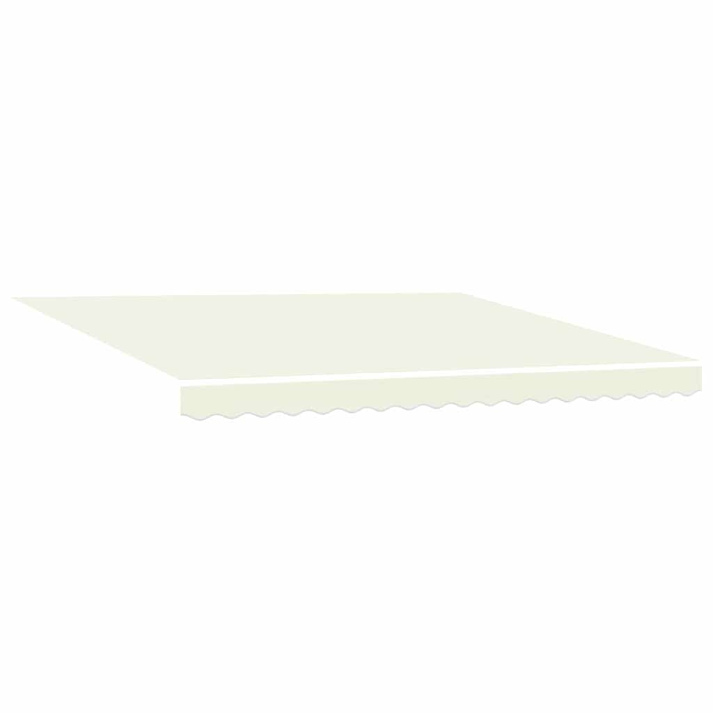 Inklapbaar Zonnescherm Beige 400 × 300 cm Polyester