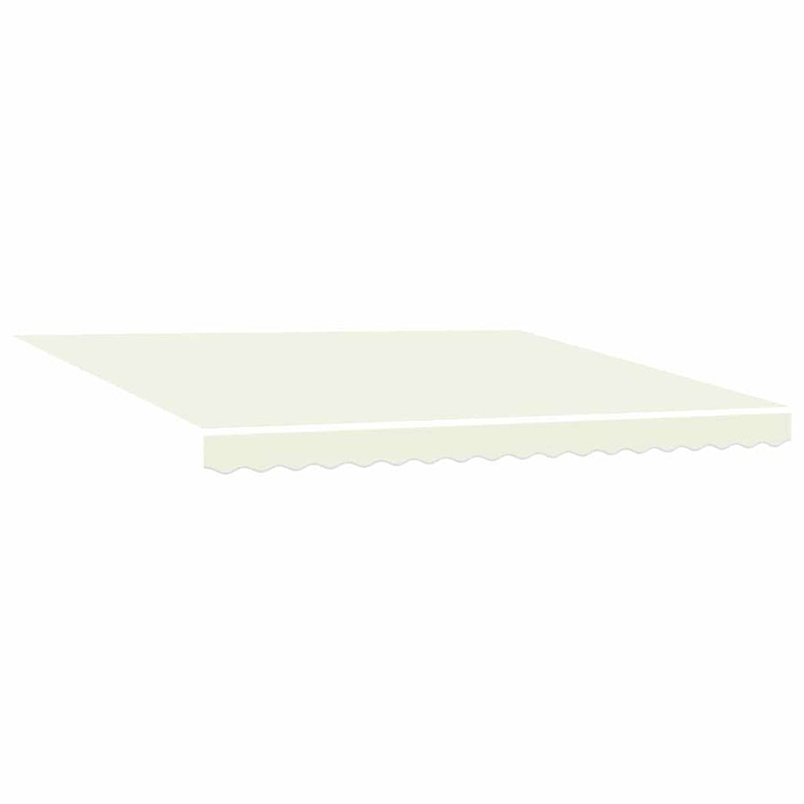 Inklapbaar Zonnescherm Beige 400 × 300 cm Polyester