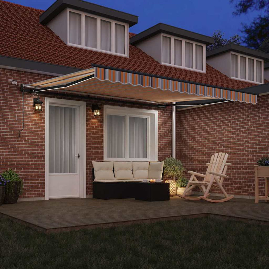 Luifeldoek met Multikleur 400 × 300 cm Polyester
