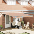 Luifeldoek 400x300 cm polyester multikleur