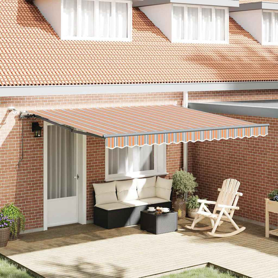 Luifeldoek met Multikleur 400 × 300 cm Polyester