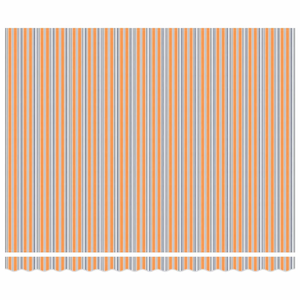 Inklapbaar Zonnescherm Marineblauw 400x300 cm Metaal en stof