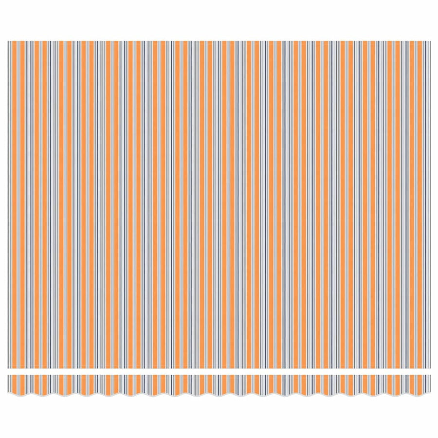 Inklapbaar Zonnescherm Marineblauw 400x300 cm Metaal en stof