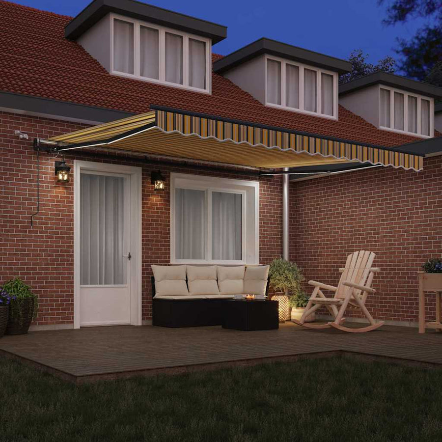 Luifeldoek met Multikleur 400 × 300 cm Polyester