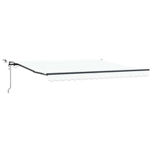 Luifeldoek met Wit 400 × 300 cm Polyester