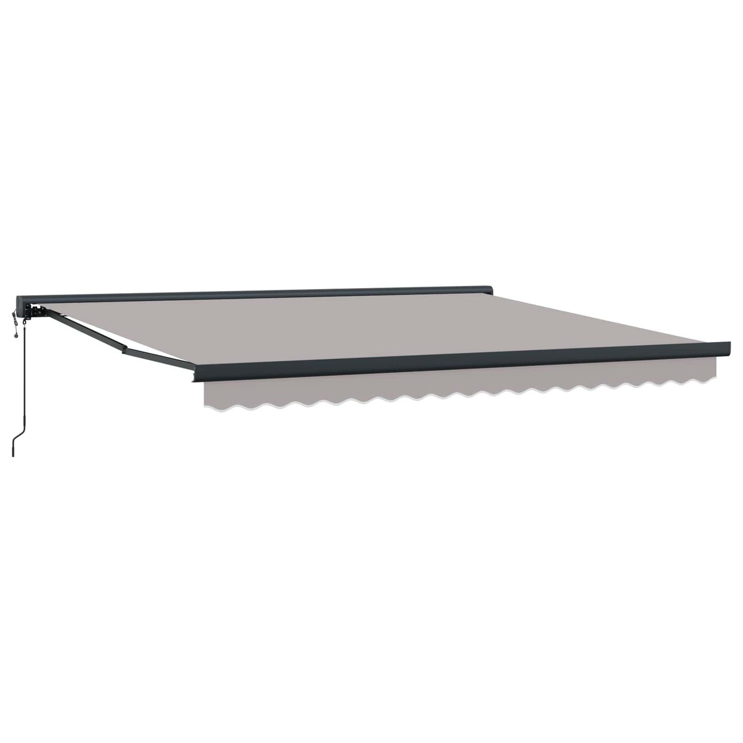 Markies Lichtgrijs 400 × 300 cm Polyester en Aluminium