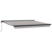 Marquis Light Gray 400 x 300 cm Polyester and Aluminum