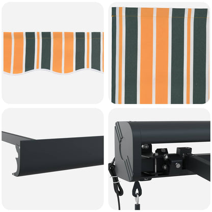 Markies Groen en Geel 400 x 300 x 165 cm Polyester en Aluminium