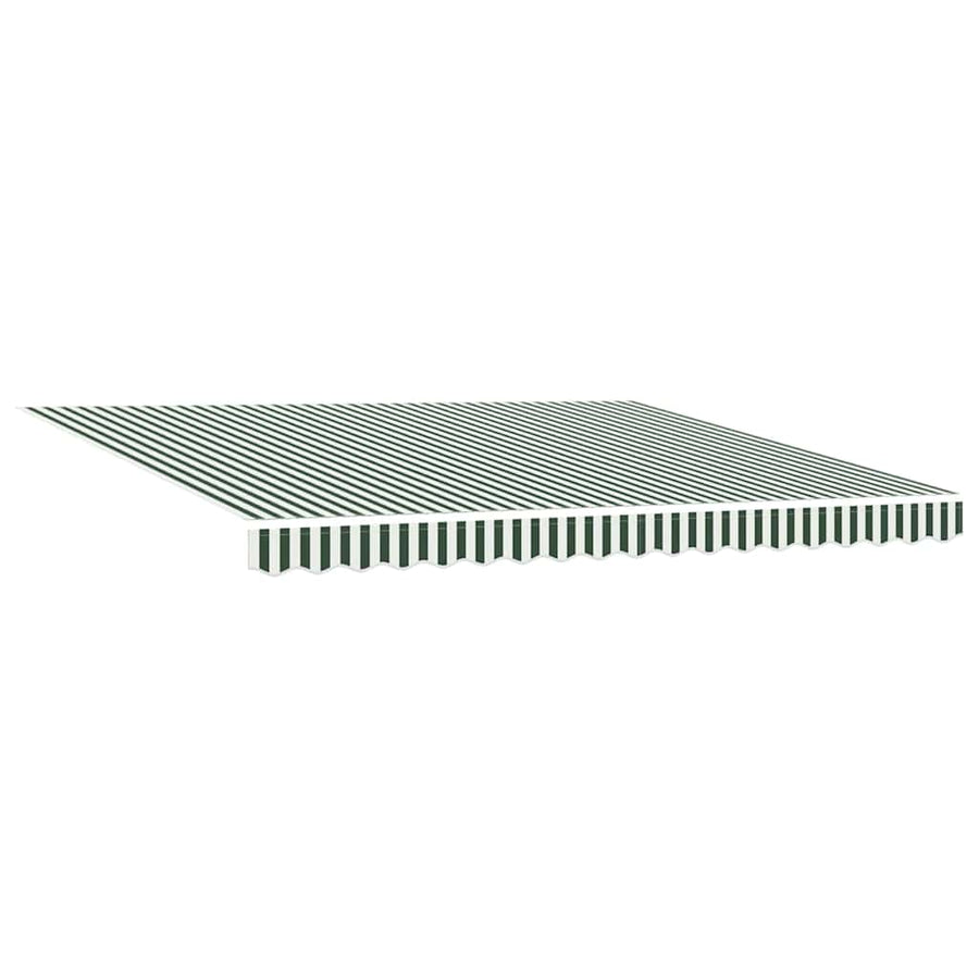Inklapbaar Zonnescherm Groen 400 × 300 cm Stof
