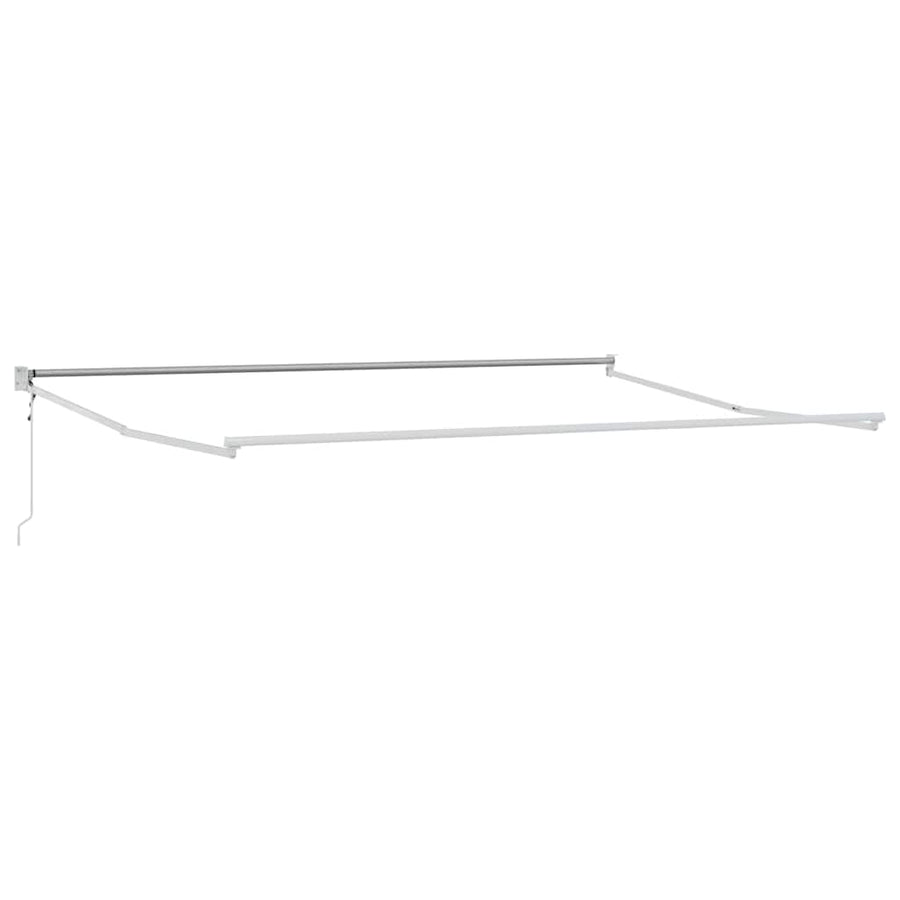 Inklapbaar Zonnescherm Groen 400 × 300 cm Stof