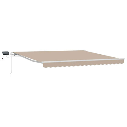 Inklapbaar Zonnescherm met 400 ×350 cm Stof