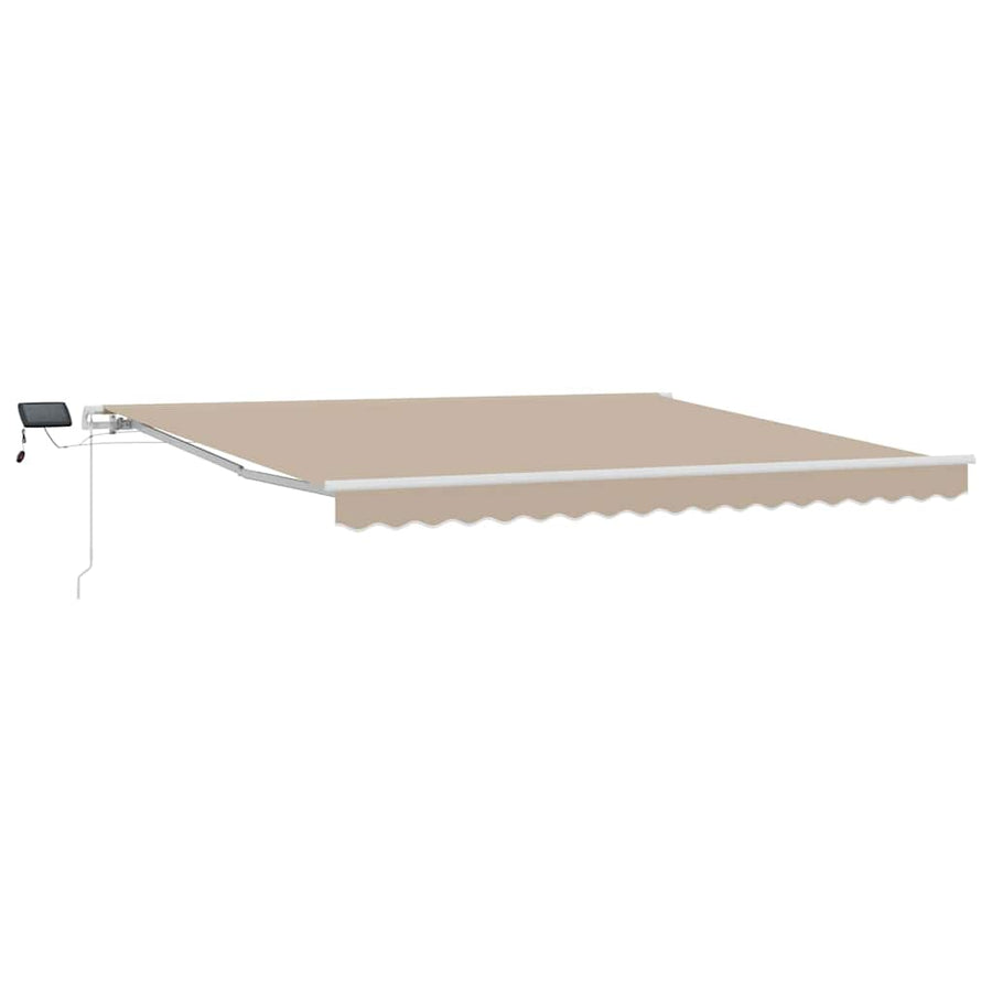 Inklapbaar Zonnescherm met 400 ×350 cm Stof