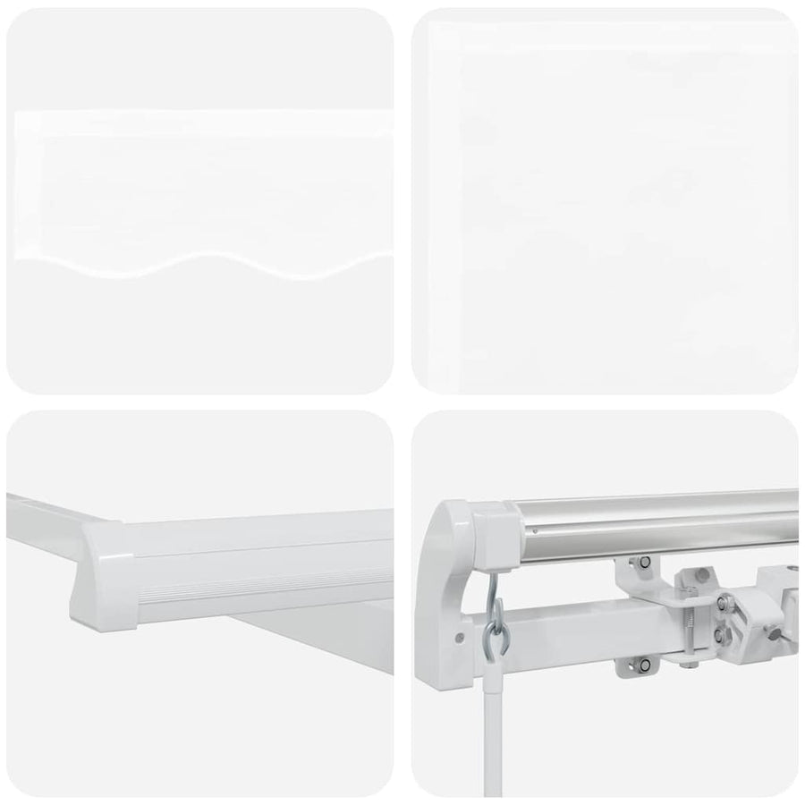Markies Wit 400 x 350 x 165 cm Polyester en Metaal