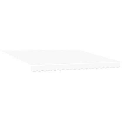 Luifeldoek met Wit 400 × 350 cm Polyester