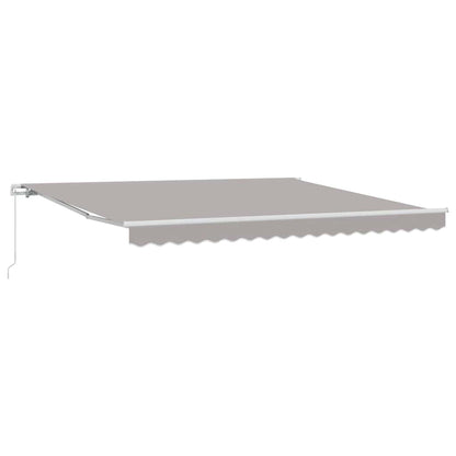 Markies Lichtgrijs 400 x 350 x 165 cm Polyester en Metaal
