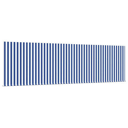 Inklapbaar Zonnescherm Blauw en wit Blauw en Wit Antraciet