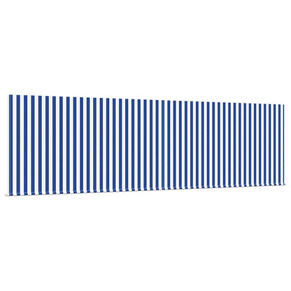 Inklapbaar Zonnescherm Blauw en wit Blauw en Wit Antraciet