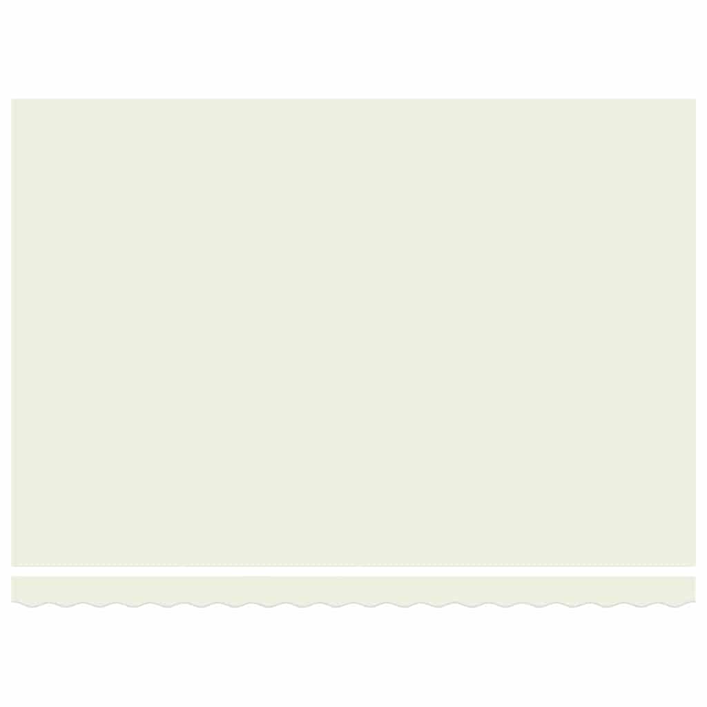 Inklapbaar Zonnescherm Crème 450x300 cm Stof