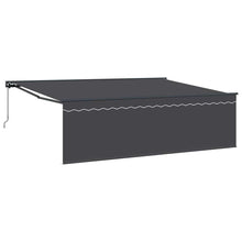 Inklapbaar Zonnescherm Antraciet Grijs 450 × 300 cm