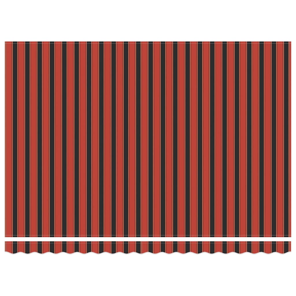Inklapbaar Zonnescherm 450 × 300 cm Oranje en bruin