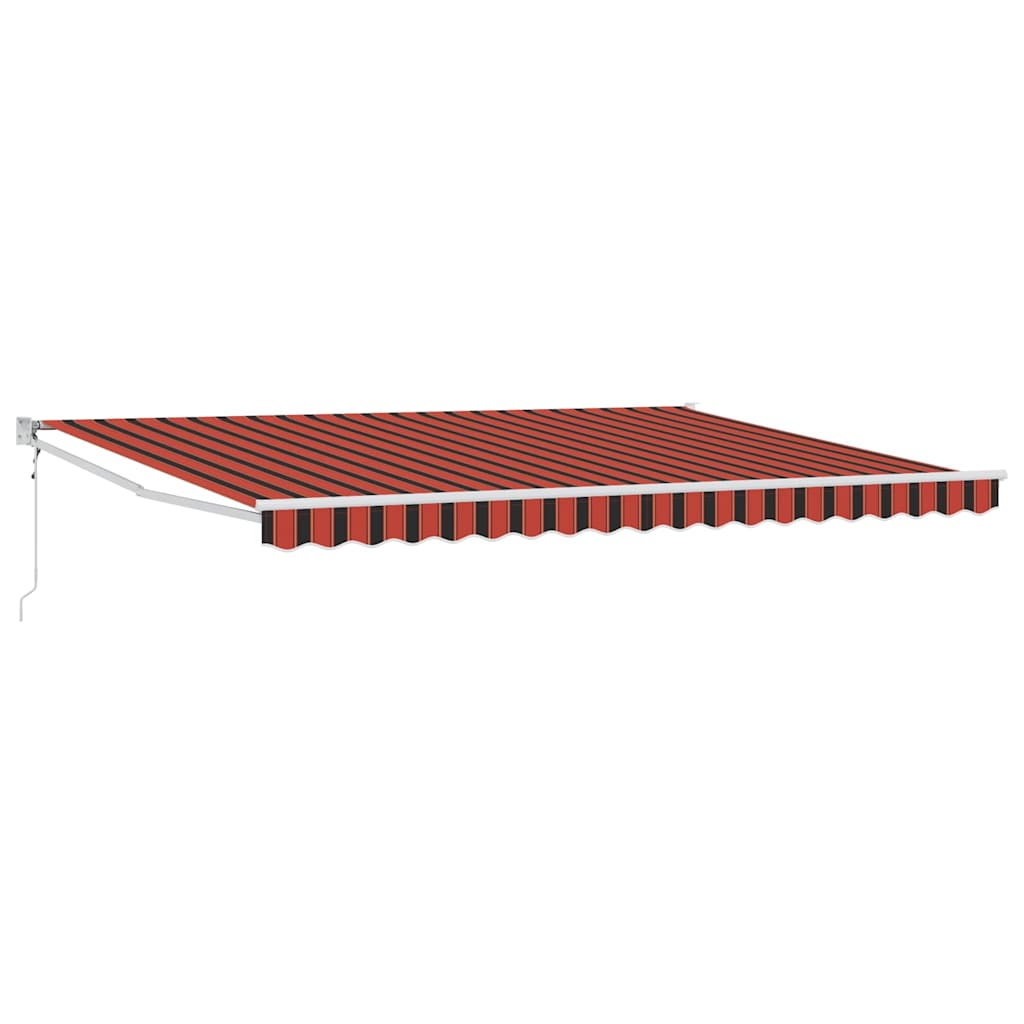 Markies Oranje En Bruin 450 X 300 X 165 Cm Polyester En Metaal