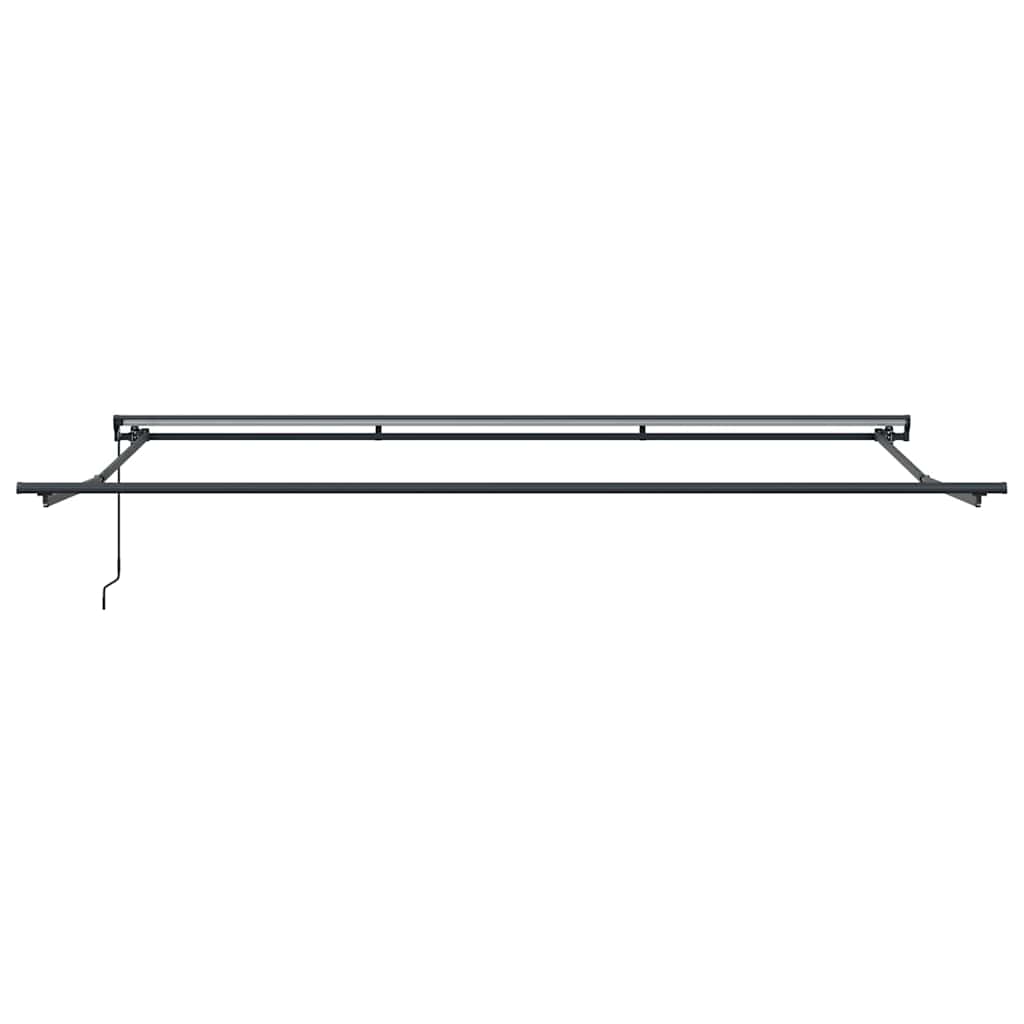 Inklapbaar Zonnescherm Bordeaux Rood 450X300 Cm Stof Bordeauxrood 4,5 ×3 m