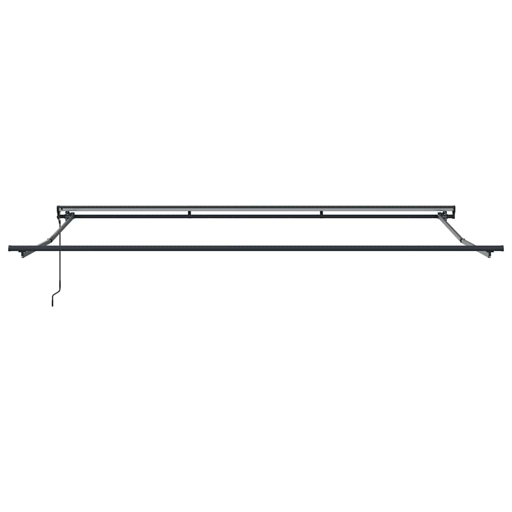 Inklapbaar Zonnescherm Bordeaux Rood 450X300 Cm Stof Bordeauxrood 4,5 ×3 m