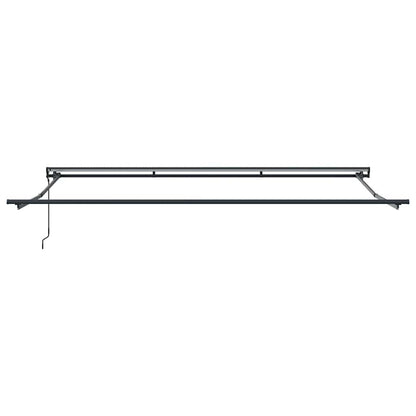 Inklapbaar Zonnescherm Bordeaux Rood 450X300 Cm Stof Bordeauxrood 4,5 ×3 m