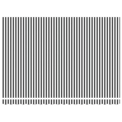 Inklapbaar Zonnescherm Antraciet en Wit 450x300 cm