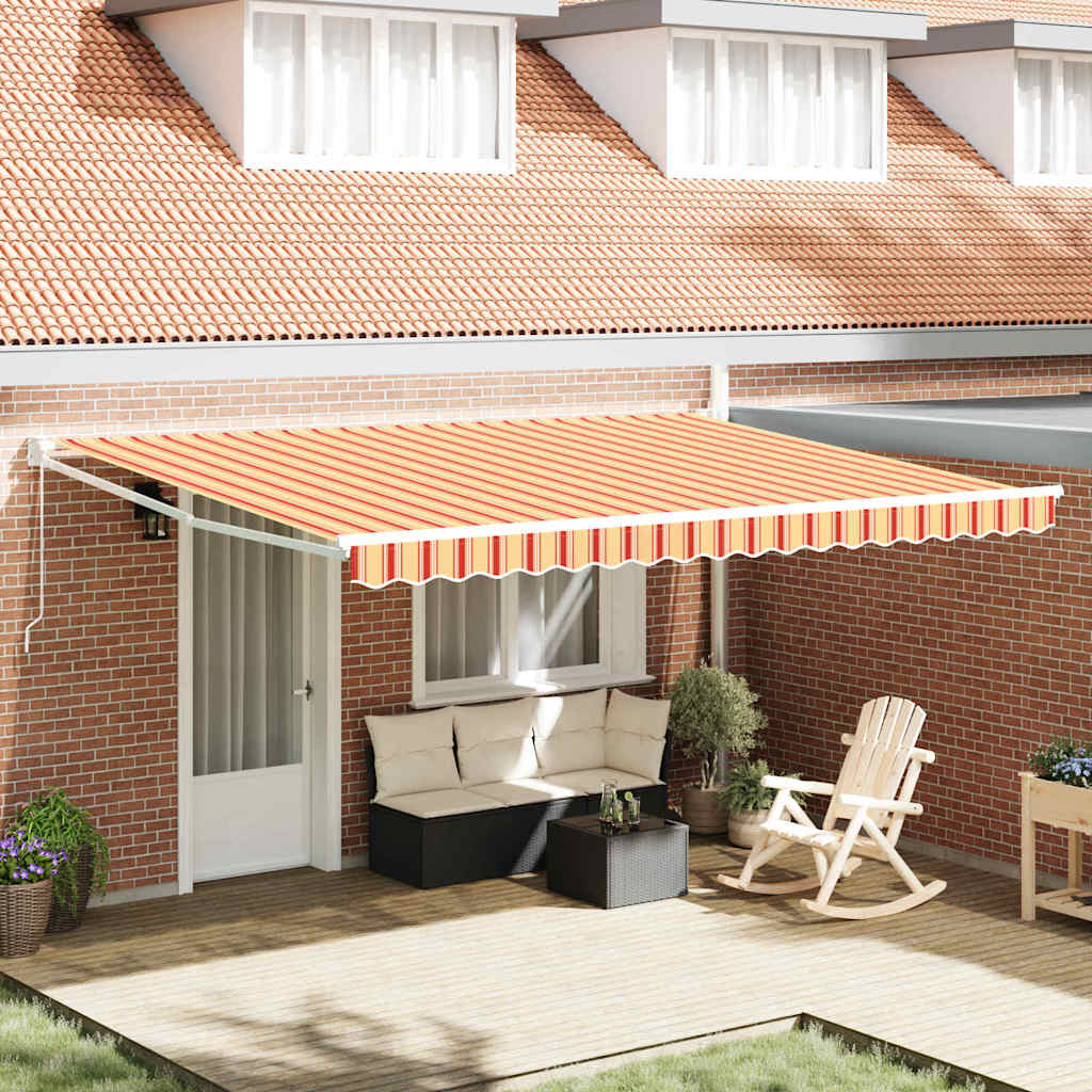 Markies Geel en Oranje 450 x 300 x 165 cm Polyester en Metaal