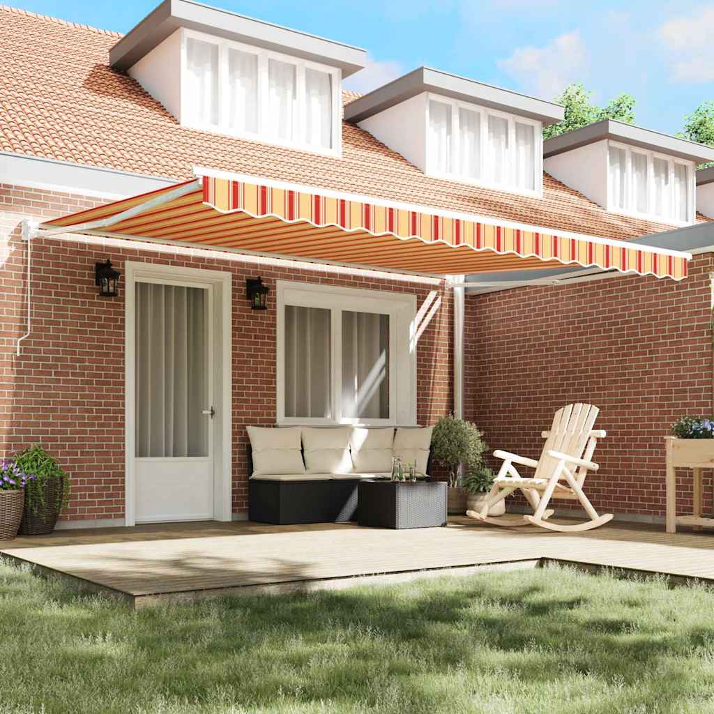 Markies Geel en Oranje 450 x 300 x 165 cm Polyester en Metaal