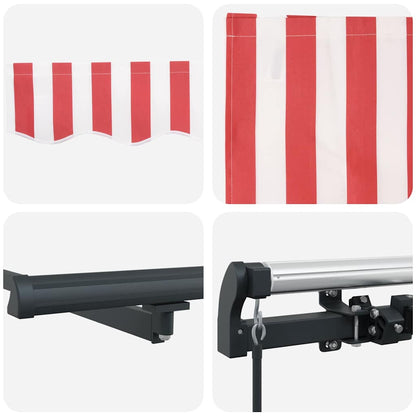 Markies Stof Rood En Wit 450 × 300 cm