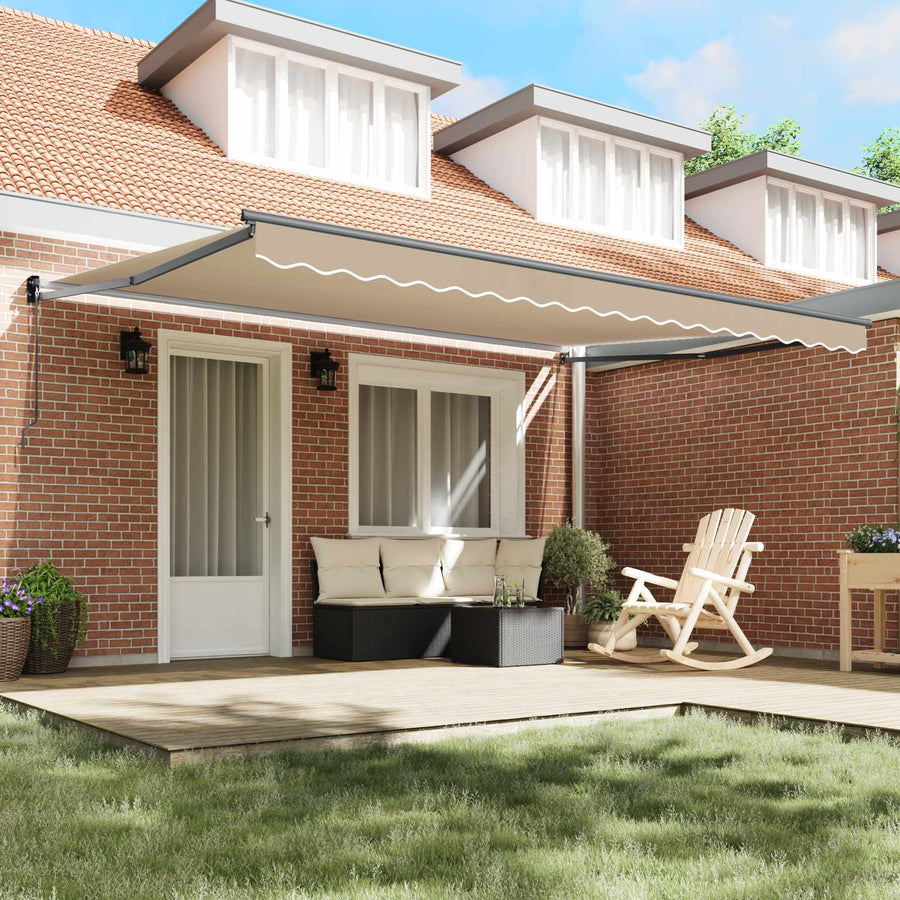 Markies Beige 450 x 300 x 165 cm Polyester en Metaal