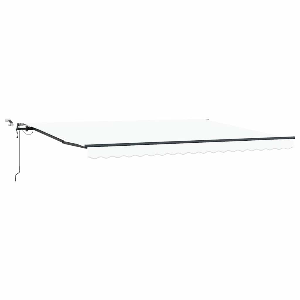 Luifeldoek met Wit 450 × 300 cm Polyester