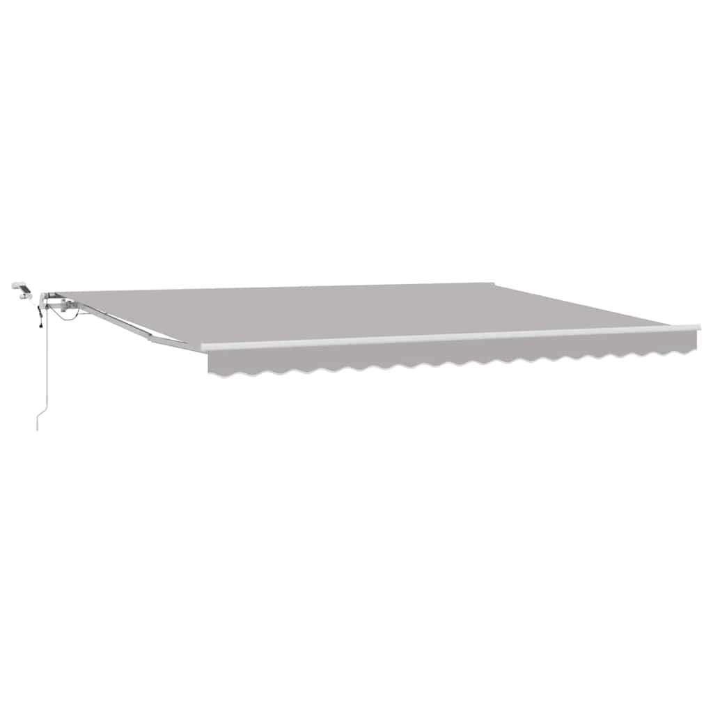 Inklapbaar Zonnescherm Stof En Metaal 450 × 300 cm
