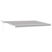 Inklapbaar Zonnescherm Stof En Metaal 450 × 300 cm
