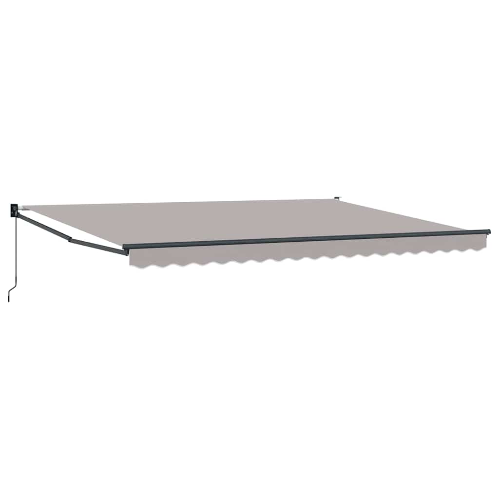 Markies Lichtgrijs 4,5 × 3 M Polyester En Metaal Lichtgrijs