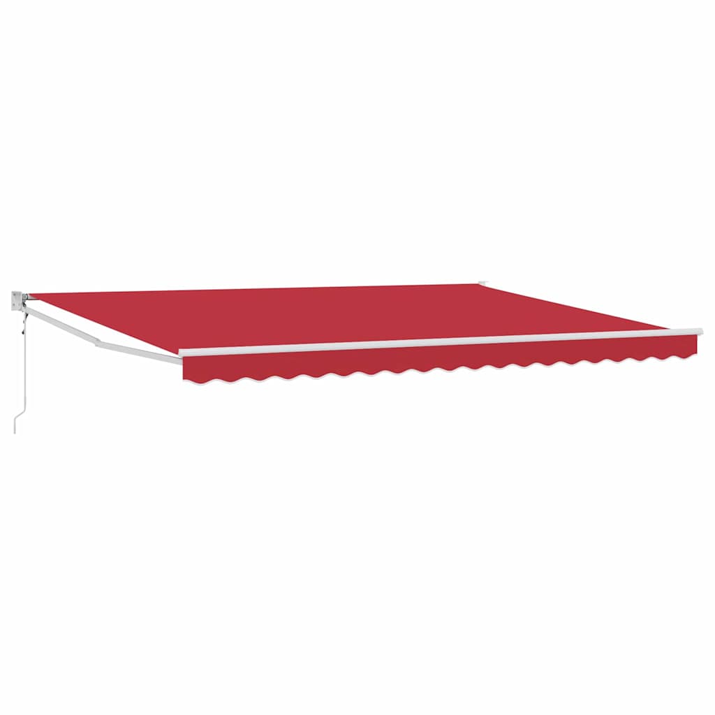 Markies Rood 4,5 × 3 m Polyester en metaal