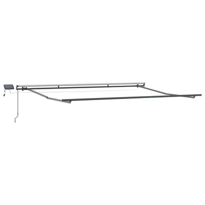Inklapbaar Zonnescherm En Wit Stof Groen En Wit. 450 ×300 cm