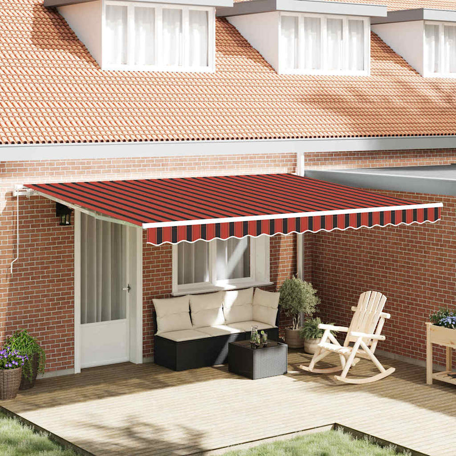 Markies Oranje en Bruin 450 x 350 x 165 cm Polyester