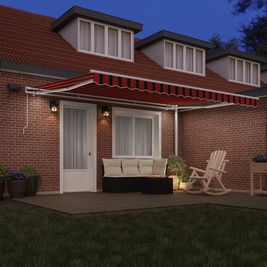 Inklapbaar Zonnescherm met 450 ×350 cm Stof